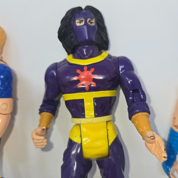 Karate Kommandos 1986 Action Figures Reed Smith Kung Fu Chuck Norris Super Ninja - Picture 6 of 16